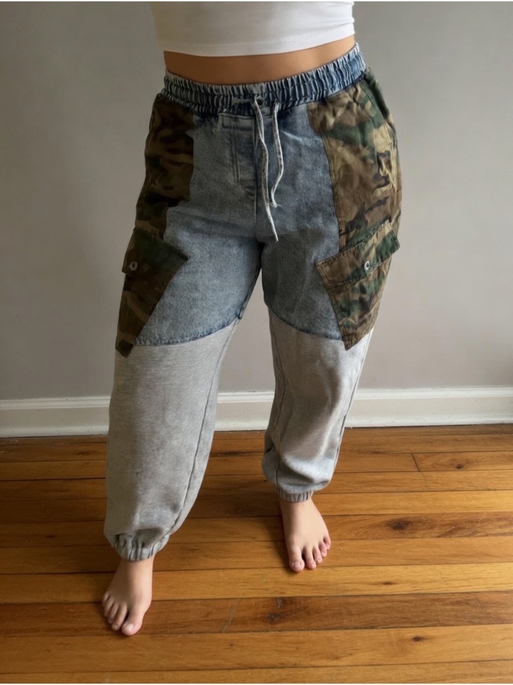 3.1 Phillip Lim Camouflage Joggers  
Size L